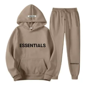 Brown Essentials Tracksuit