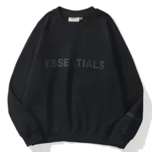 Black Essentials Sweatshirt