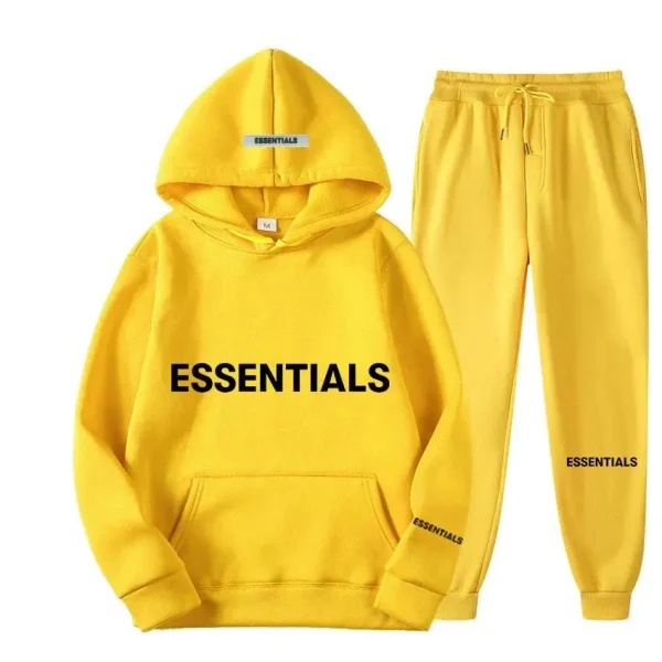 Fear Of God Essentials Yellow Tracksuit