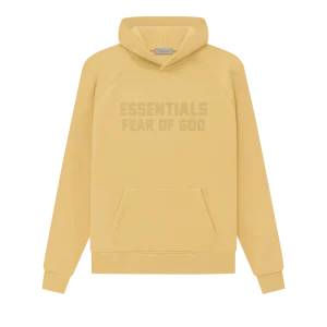 Fear Of God Essentials Yellow Hoodie