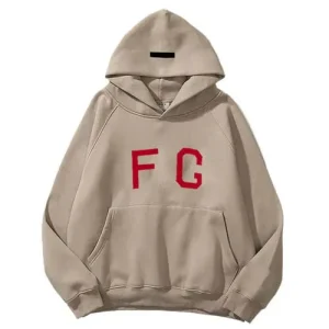 Essentials FG Logo Print Hoodie