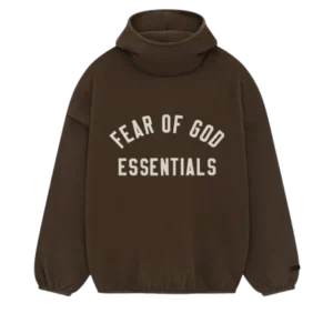 Essentials Hoodie Women Dark Brown