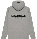 Grey Essentials Hoodie
