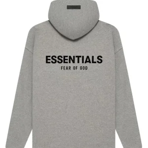 Grey Essentials Hoodie
