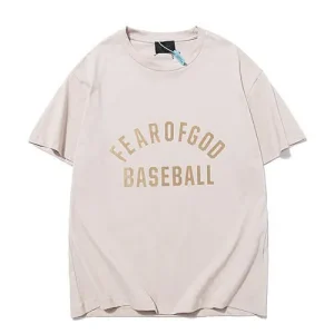 Fear of God Essentials Pink T-shirt