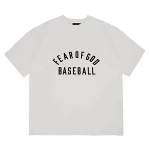 Fear of God Essentials White Hoodie T-shirt