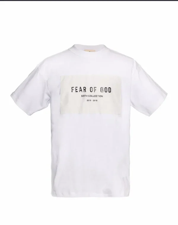 White Fear Of God Essentials T-Shirt