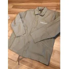 Essentials Fear of God Coach Jacket photo review
