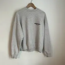 Dark Gray Essentials Sweatshirt photo review