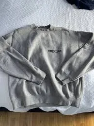 Dark Gray Essentials Sweatshirt photo review