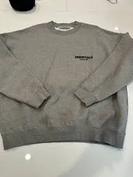 Dark Gray Essentials Sweatshirt photo review