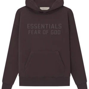 Plum Purple Essentials Hoodie
