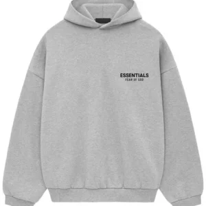 Gray Essentials Hoodie