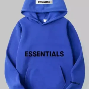 Blue Essentials Hoodie​