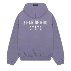 Fear Of God State Purple Hoodie