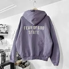 Fear Of God State Purple Hoodie photo review