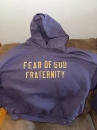 Fear Of God Fraternity Purple Hoodie photo review