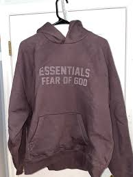Plum Purple Essentials Hoodie photo review