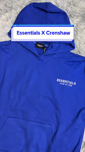 Blue Essentials Hoodie​ photo review